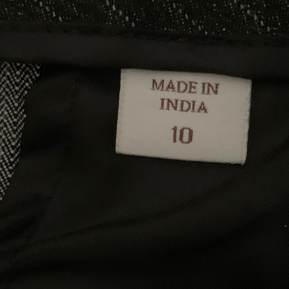 Coldwater Creek Trouser Fit Pinstripe Dress Pants Size 10 Stretch Career Pants - Picture 4 of 10